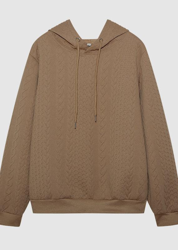 Jacquard hoodie: comfort and style combined