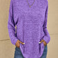 Classic long-sleeve sweater: Comfort and style for everyday wear 
